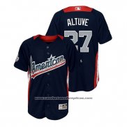 Camiseta Beisbol Nino All Star Jose Altuve 2018 Home Run Derby American League Azul