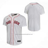 Camiseta Beisbol Nino Boston Red Sox Primera Game Blanco