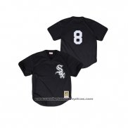Camiseta Beisbol Nino Chicago White Sox Bo Jackson Cooperstown Collection Mesh Batting Practice Negro