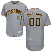 Camiseta Beisbol Nino Pittsburgh Pirates Personalizada Gris