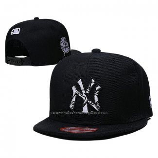 Gorra New York Yankees Embroidered Negro