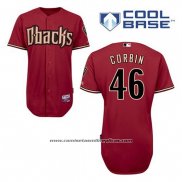 Camiseta Beisbol Hombre Arizona Diamondbacks 46 Patrick Corbin Rojo Alterno Cool Base