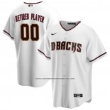 Camiseta Beisbol Hombre Arizona Diamondbacks Primera Pick-A-Player Retired Roster Replica Blanco