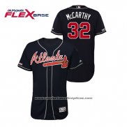 Camiseta Beisbol Hombre Atlanta Braves Brandon Mccarthy Autentico Flex Base Azul