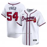 Camiseta Beisbol Hombre Atlanta Braves Max Fried Primera Limited Blanco