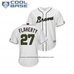 Camiseta Beisbol Hombre Atlanta Braves Ryan Flaherty 2018 Dia de los Caidos Cool Base Blanco Camiseta Beisbol Hombre Atlanta Braves Ryan Flaherty 2018 Dia de los Caidos Cool Base Blanco