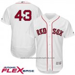 Camiseta Beisbol Hombre Boston Red Sox 43 Addison Reed Blanco Flex Base