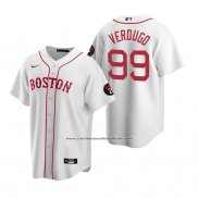 Camiseta Beisbol Hombre Boston Red Sox Alex Verdugo Replica Blanco