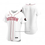 Camiseta Beisbol Hombre Boston Red Sox Autentico Blanco1
