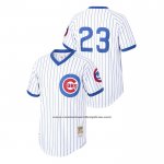 Camiseta Beisbol Hombre Chicago Cubs Ryne Sandberg Cooperstown Collection Authentic Blanco