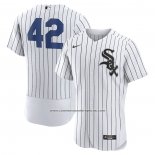 Camiseta Beisbol Hombre Chicago White Sox 2023 Jackie Robinson Day Autentico Blanco