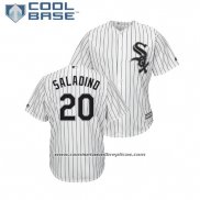 Camiseta Beisbol Hombre Chicago White Sox Tyler Saladino Cool Base Primera Blanco
