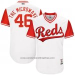 Camiseta Beisbol Hombre Cincinnati Reds 2017 Little League World Series 46 Tim Adleman Blanco Camiseta Beisbol Hombre Cincinnati Reds 2017 Little League World Series 46 Tim Adleman Blanco