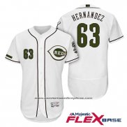 Camiseta Beisbol Hombre Cincinnati Reds 63 Ariel Hernandez 2018 Alterno Autentico Flex Base