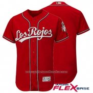 Camiseta Beisbol Hombre Cincinnati Reds Los Rojo Flex Base
