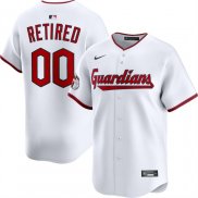 Camiseta Beisbol Hombre Cleveland Guardians Retired Roster Primera Limited Blanco