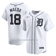 Camiseta Beisbol Hombre Detroit Tigers Kenta Maeda Primera Limited Blanco
