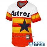 Camiseta Beisbol Hombre Houston Astros Naranja Alterno Cooperstown Cool Base