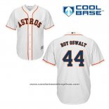 Camiseta Beisbol Hombre Houston Astros Roy Oswalt 44 Blanco Primera Cool Base