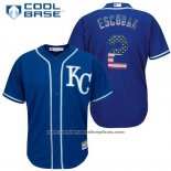 Camiseta Beisbol Hombre Kansas City Royals Alcides Escobar Cool Base
