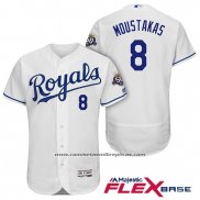 Camiseta Beisbol Hombre Kansas City Royals Mike Moustakas Blanco Flex Base1