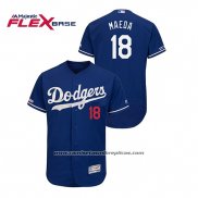 Camiseta Beisbol Hombre Los Angeles Dodgers Kenta Maeda Flex Base Azul
