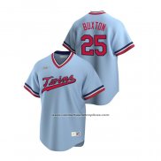 Camiseta Beisbol Hombre Minnesota Twins Byron Buxton Cooperstown Collection Road Azul