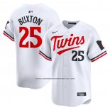 Camiseta Beisbol Hombre Minnesota Twins Byron Buxton Primera Limited Blanco