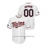 Camiseta Beisbol Hombre Minnesota Twins Personalizada 2019 Postemporada Cool Base Blanco