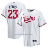 Camiseta Beisbol Hombre Minnesota Twins Royce Lewis Replica Blanco