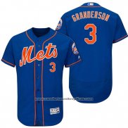 Camiseta Beisbol Hombre New York Mets Curtis Granderson Naranja 2017 Alterno