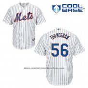 Camiseta Beisbol Hombre New York Mets Tug Mcgraw 56 Blanco Primera Cool Base