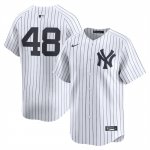 Camiseta Beisbol Hombre New York Yankees Paul Goldschmidt Primera Limited Blanco1