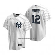 Camiseta Beisbol Hombre New York Yankees Rougned Odor Replica Primera Blanco