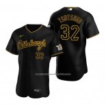 Camiseta Beisbol Hombre Pittsburgh Pirates Yoshi Tsutsugo Autentico Alterno Negro