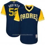 Camiseta Beisbol Hombre San Diego Padres 2017 Little League World Series Brad Hand Azul