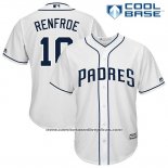 Camiseta Beisbol Hombre San Diego Padres Hunter Renfroe Blanco Cool Base
