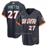 Camiseta Beisbol Hombre San Diego Padres Nick Pivetta City Connect 2026 Stadium Negro