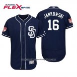 Camiseta Beisbol Hombre San Diego Padres Travis Jankowski Flex Base Entrenamiento de Primavera 2019 Azul