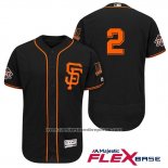 Camiseta Beisbol Hombre San Francisco Giants Denard Span Negro Alterno Flex Base