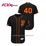 Camiseta Beisbol Hombre San Francisco Giants Madison Bumgarner Autentico Flex Base Negro