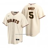 Camiseta Beisbol Hombre San Francisco Giants Patrick Bailey Replica 2020 Crema