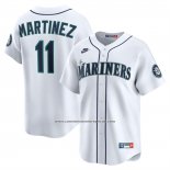 Camiseta Beisbol Hombre Seattle Mariners Edgar Martinez Cooperstown Limited Blanco