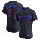 Camiseta Beisbol Hombre Toronto Blue Jays Vladimir Guerrero Jr 2024 City Connect Elite Azul