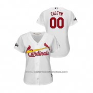 Camiseta Beisbol Mujer St. Louis Cardinals Greg Garcia 2018 LLWS Players Weekend Gg Rojo