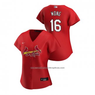 Camiseta Beisbol Mujer St. Louis Cardinals Personalizada 2019 Postemporada Cool Base Blanco