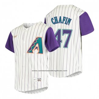 Camiseta Beisbol Nino Arizona Diamondbacks Andrew Chafin Cooperstown Collection Alterno Crema