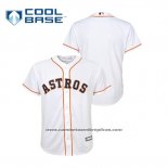 Camiseta Beisbol Nino Houston Astros Cool Base Replica Blanco