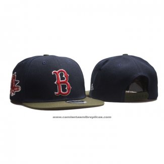 Gorra Boston Red Sox Adjustable Negro Rojo