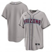 Camiseta Beisbol Hombre Arizona Diamondbacks Segunda Replica Gris